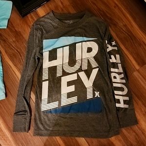 Boys Hurley size small long sleeve